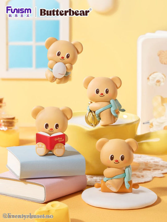 Butterbear Baked with Love Series Mini Figures 3-Pack Chubby Face 9 cm Display (6) Collectibles