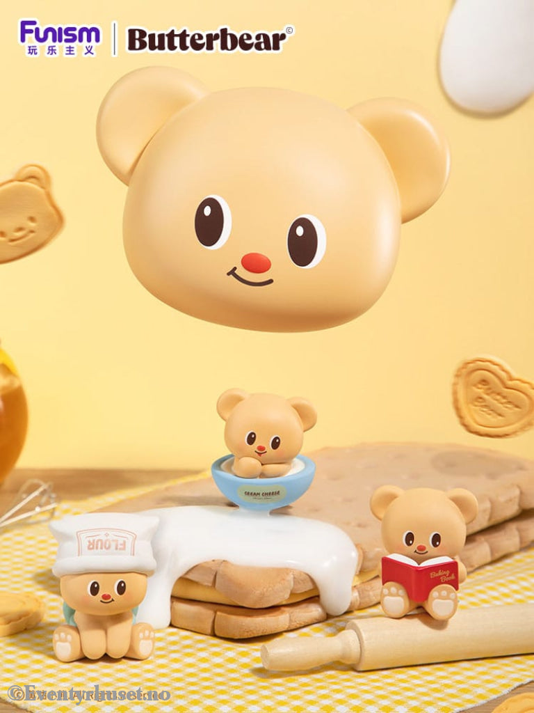 Butterbear Baked with Love Series Mini Figures 3-Pack Chubby Face 9 cm Display (6) Collectibles