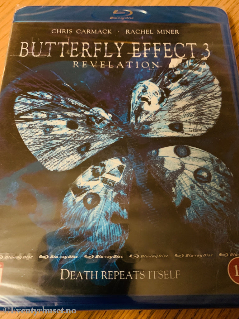 Butterfly Effect 3 Revelation. Blu-ray. Ny i plast! Blu-ray Disc