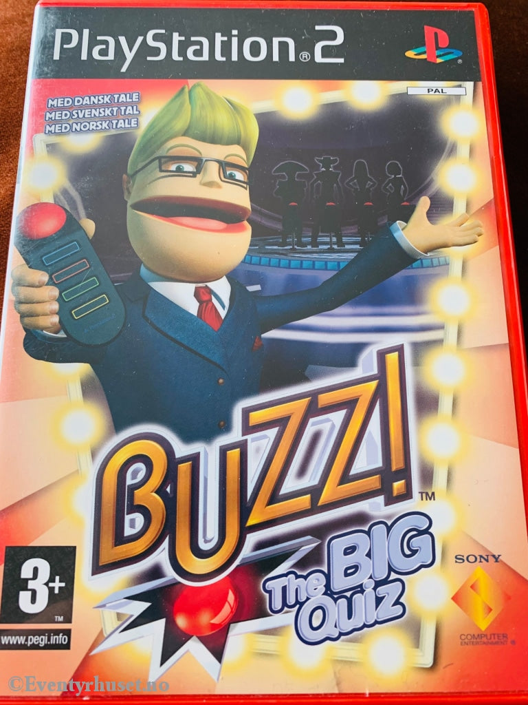 Buzz - The Big Quiz. Ps2. Ps2