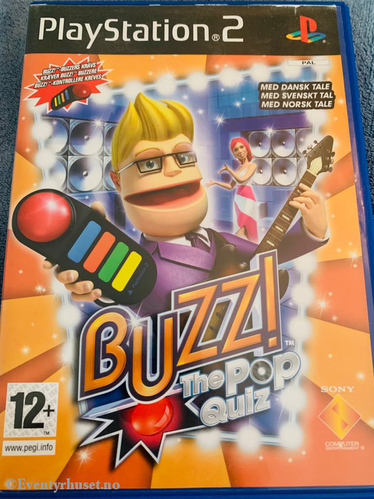 Buzz - The Pop Quiz. Ps2. Ps2