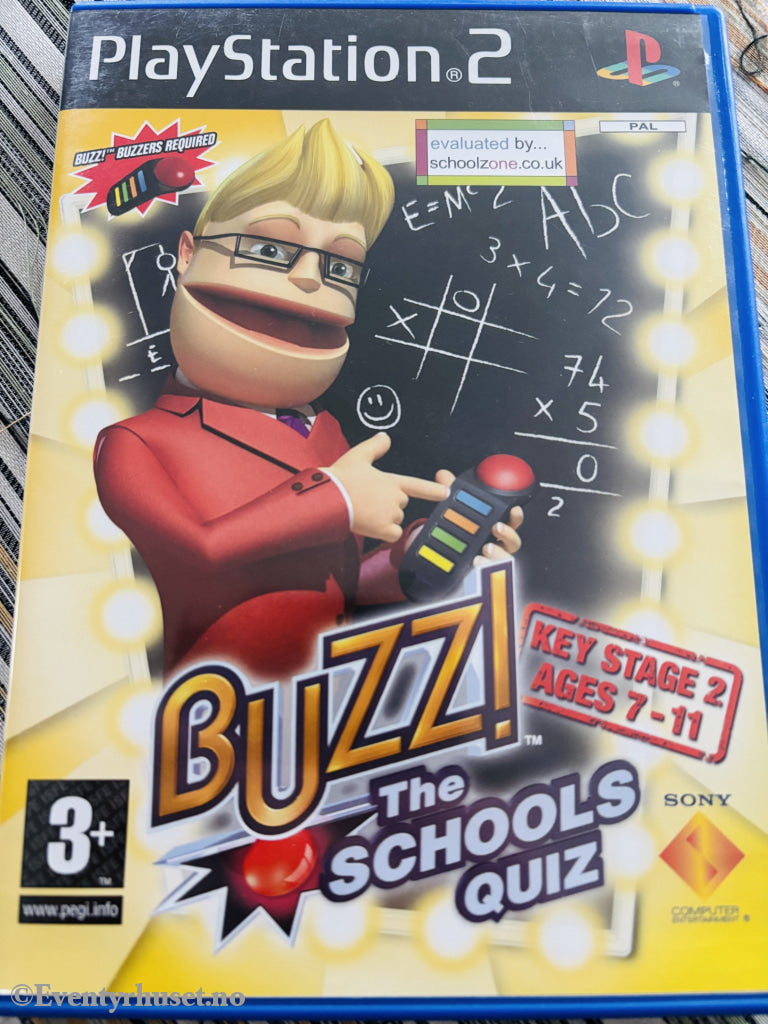 Buzz! The Schools Quiz. PS2-spill