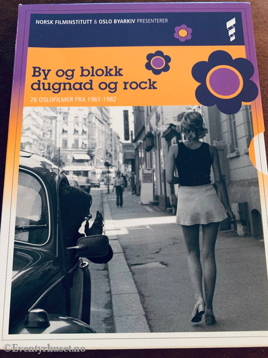 By Og Blokk - Dugnad Rock (26 Oslo-Filmer Fra 1961-1982). Dvd Slipcase.