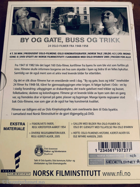 By Og Gate Buss Trikk. Dvd Slipcase.