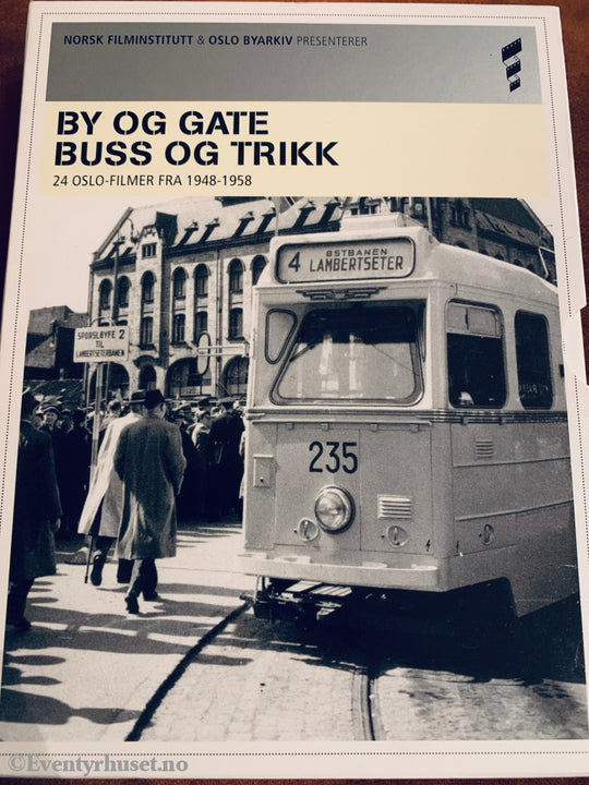 By Og Gate Buss Trikk. Dvd Slipcase.