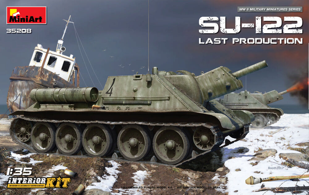 SU-122 (Last Production) Interior Kit