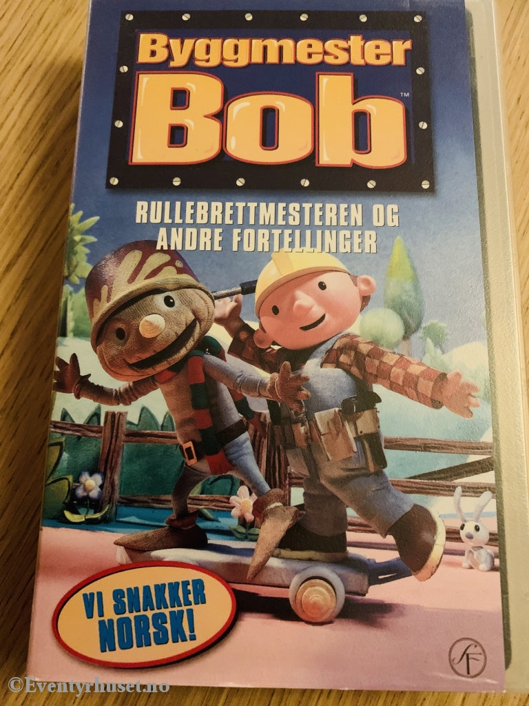 Byggmester Bob. 1998. Rullebrettmesteren Og Andre Fortellinger. Vhs. Vhs