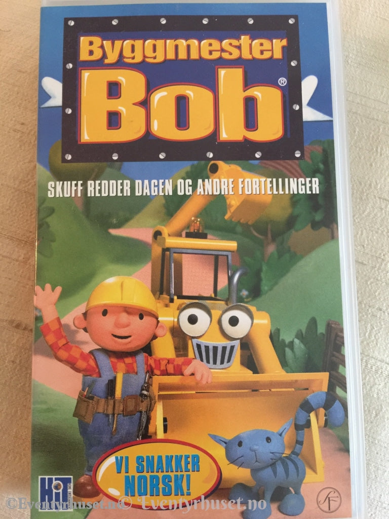 Byggmester Bob. 1998. Skuff Redder Dagen Og Andre Fortellinger. Vhs. Vhs