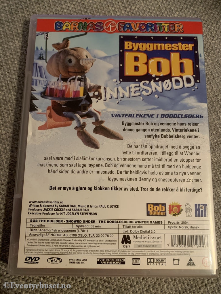 Byggmester Bob. Innesnødd. 2004. Dvd. Dvd