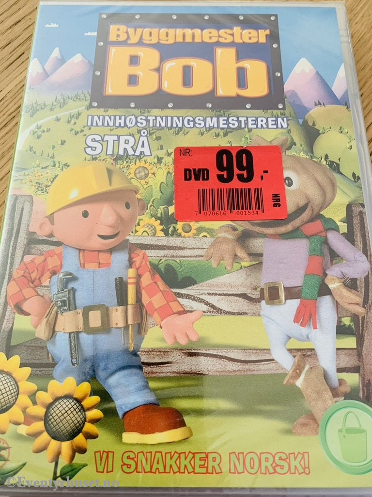 Byggmester Bob. Innhøstingsmesteren Strå. 2005. Dvd. Ny I Plast! Dvd