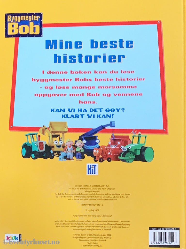 Byggmester Bob - Mine Beste Historier. 2007. Fortelling