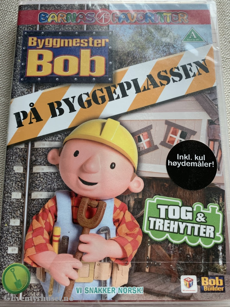 Byggmester Bob. På Byggeplassen. 2009. Dvd Ny I Plast!