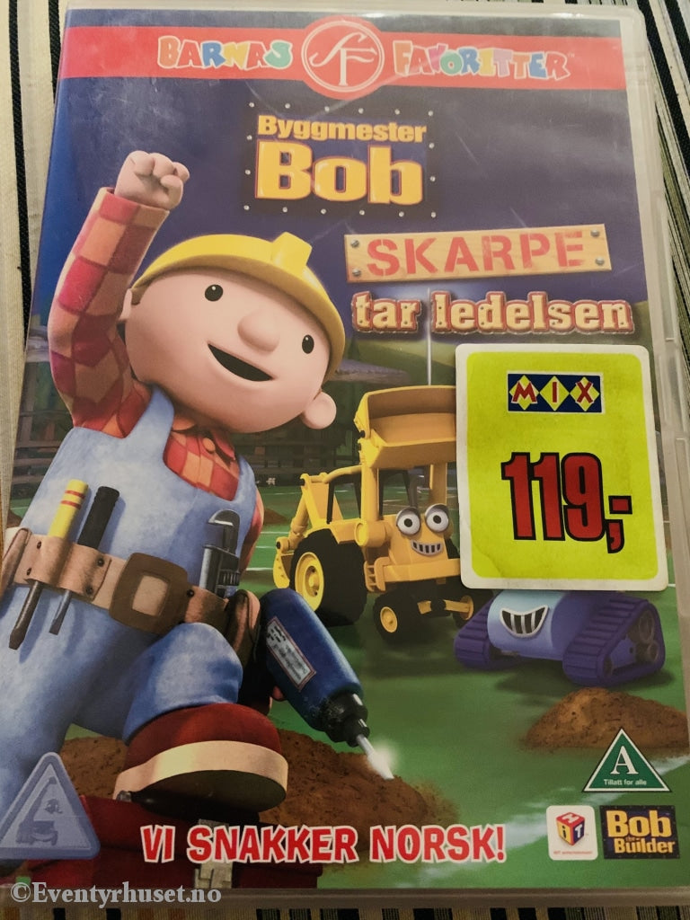 Byggmester Bob. Skarpe Tar Ledelsen. 2010-2011. Dvd. Dvd