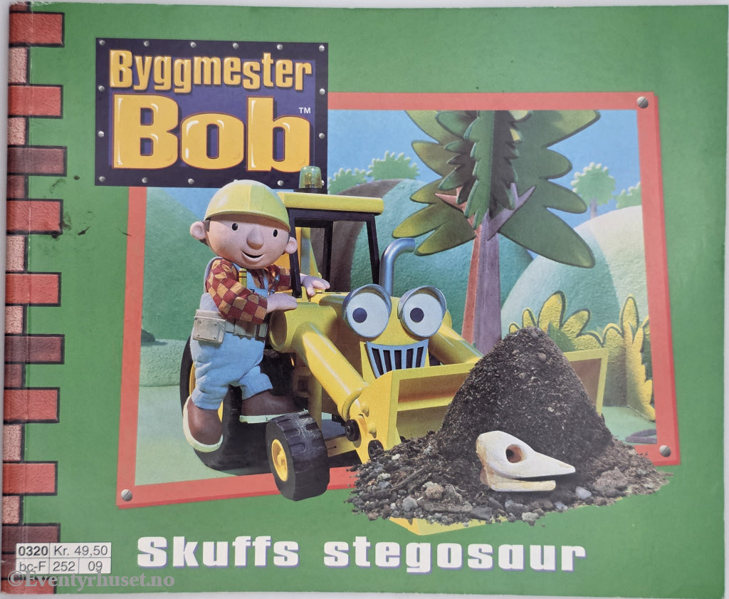 Byggmester Bob. Skuffs stegosaur . Hefte.