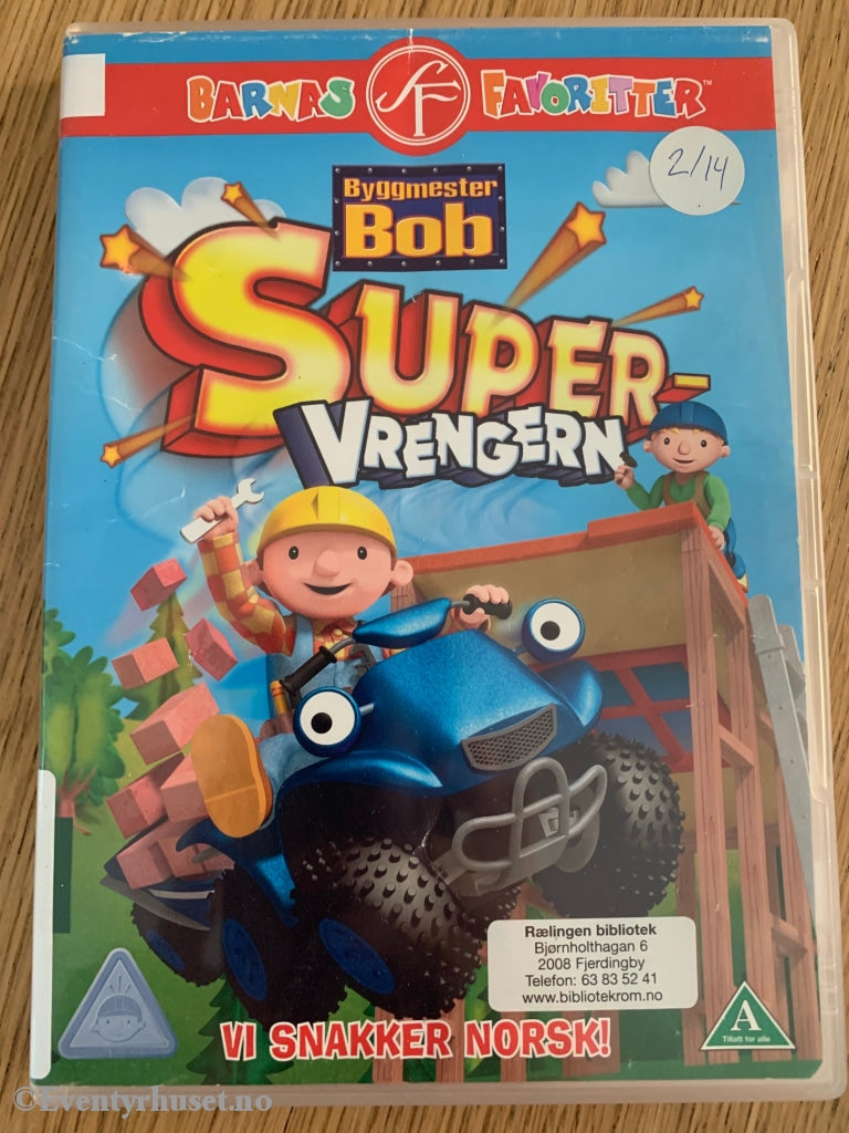 Byggmester Bob. Supervrengern Dvd Leiefilm.