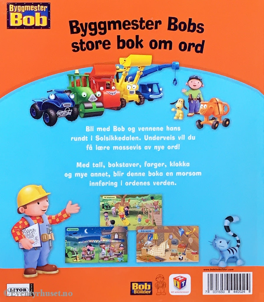 Byggmester Bobs Store Bok Om Ord. 2004. Fortelling