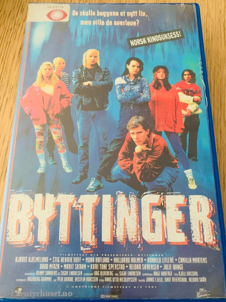 Byttinger. 1991. Vhs Big Box.