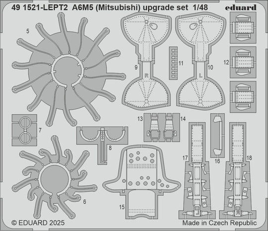 A6M5 (Mitsubishi) upgrade set  EDUARD