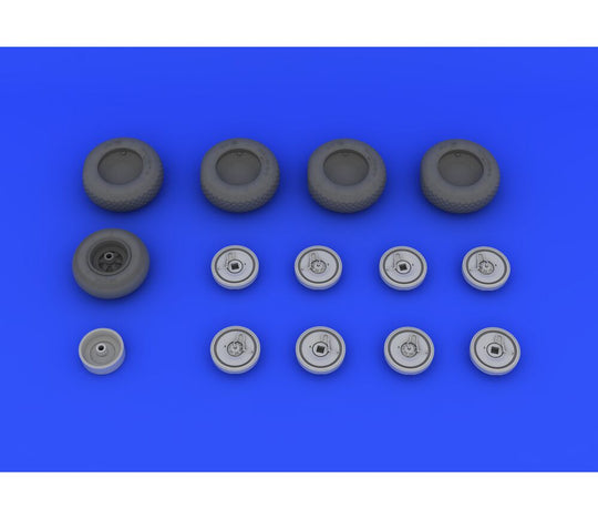 He 219 wheels for Revell