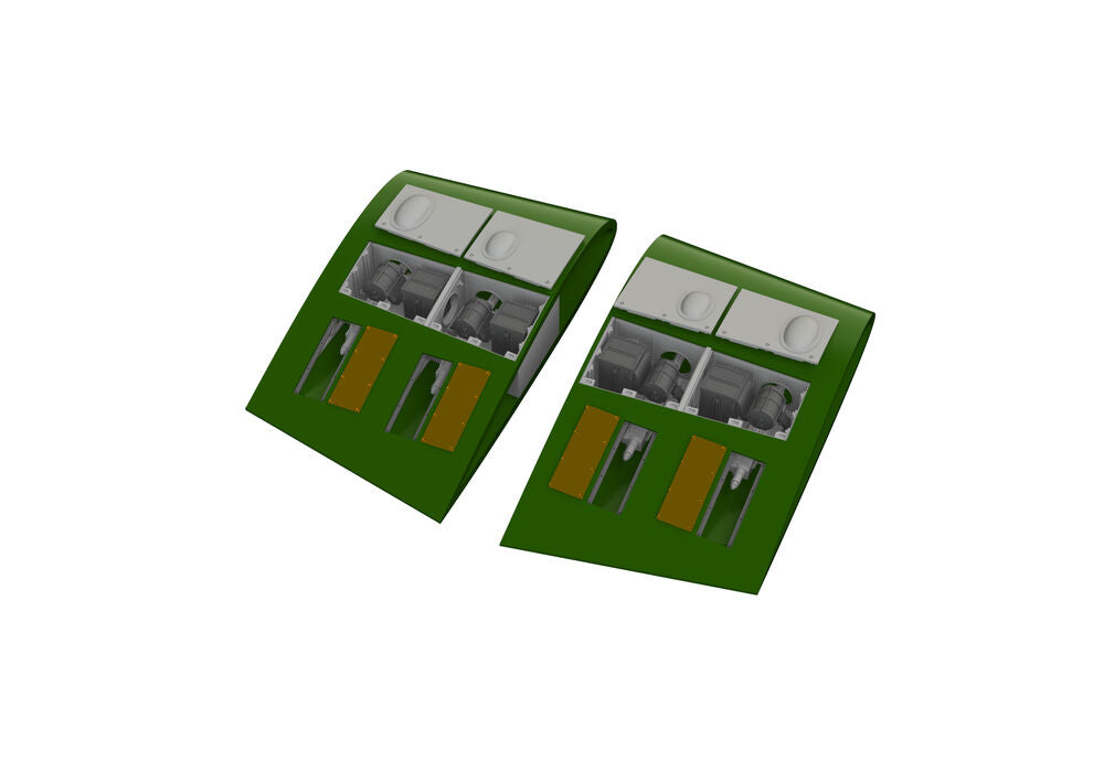 Hurricane Mk.IIc w/ rounded exhausts for Arma Hobby