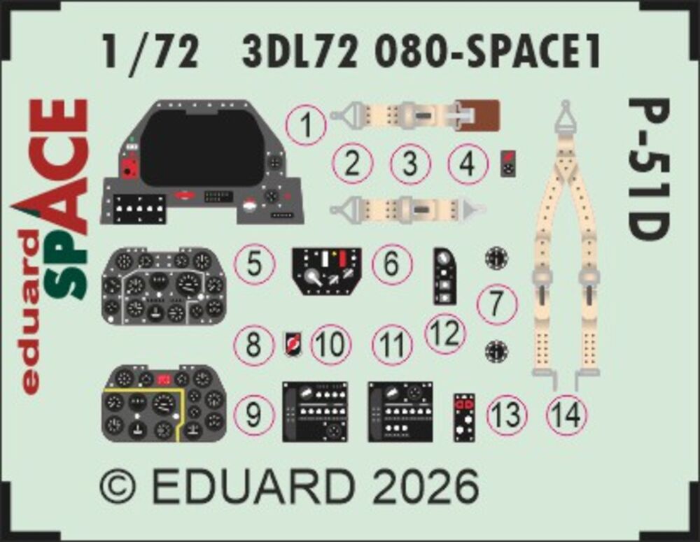 P-51D SPACE for Arma Hobby