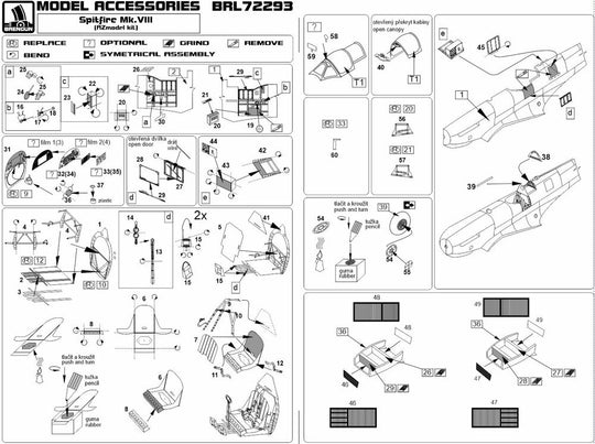 Spitfire Mk.VIII for AZmodel