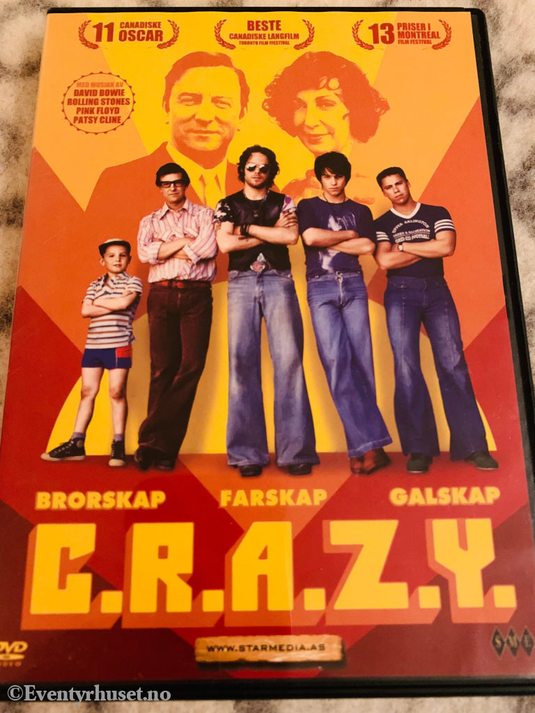 C. R. A. Z. Y. 2005. Dvd. Dvd
