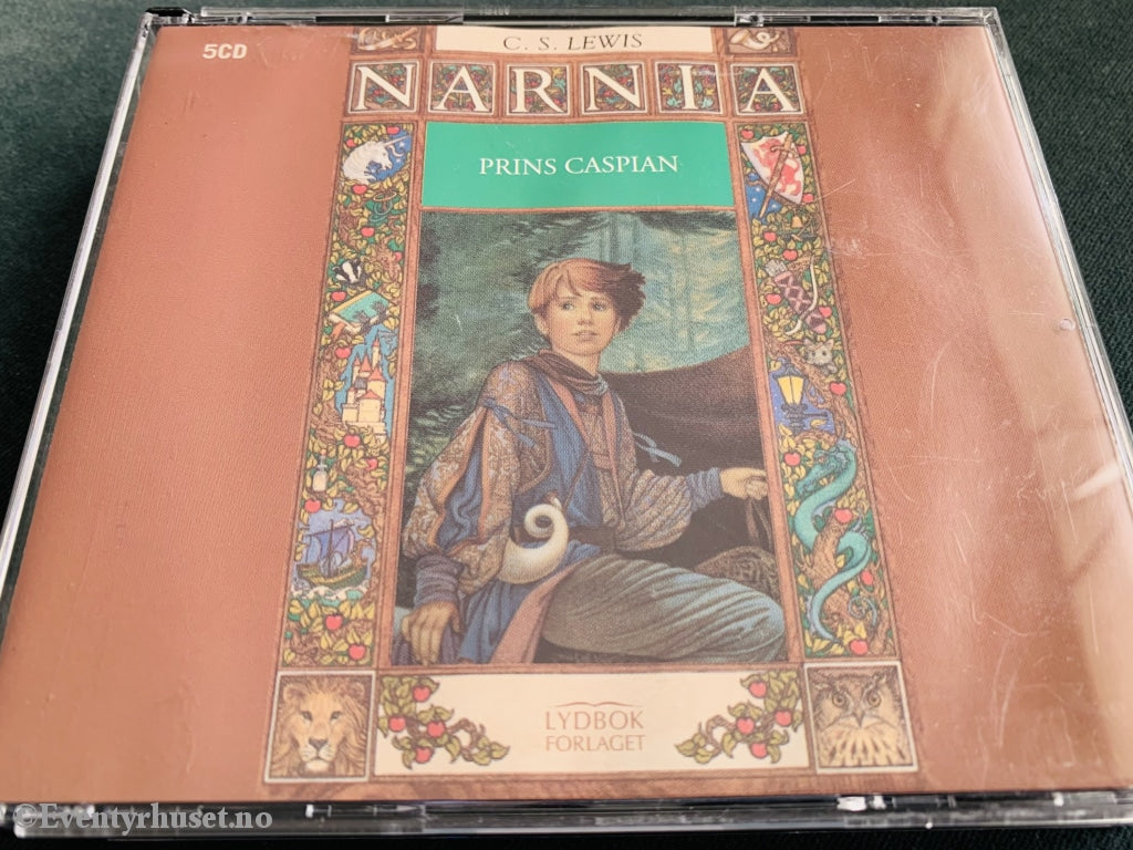 C. S. Lewis. 1950/01. Drømmen Om Narnia - Prins Caspian. Lydbok På 5 X Cd.