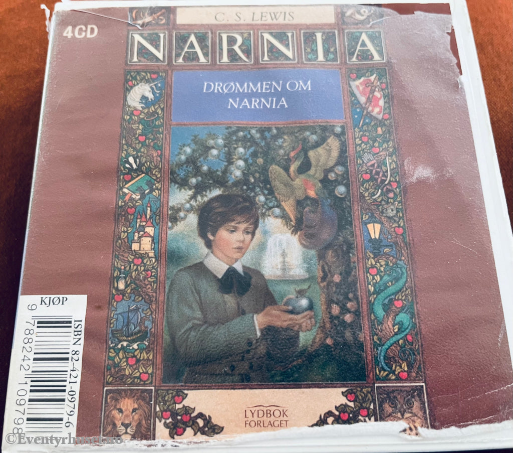 C. S. Lewis. 1999. Drømmen Om Narnia. Lydbok På 4 X Cd.