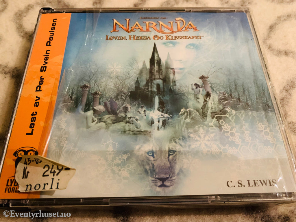 C. S. Lewis. 2001. Legenden Om Narnia - Løven Heksa Og Klesskapet. Lydbok På 4 X Cd. Ny I Plast!