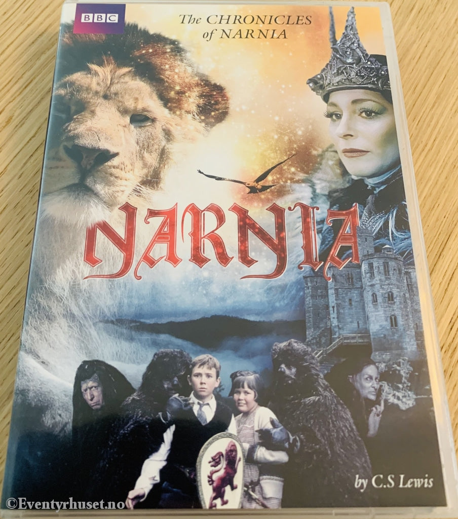 C. S. Lewis. Narnia. 1988-1990. Dvd Samleboks.