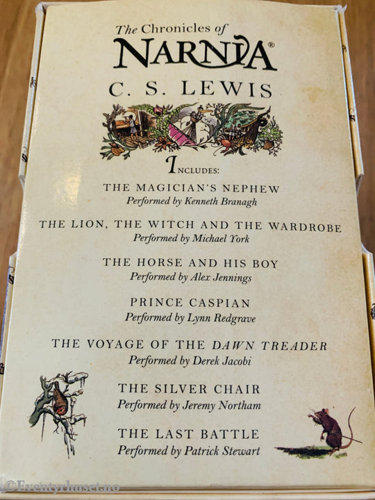 C. S. Lewis. The Chronicles of Narnia. 1950–1956. Lydbok på CD.