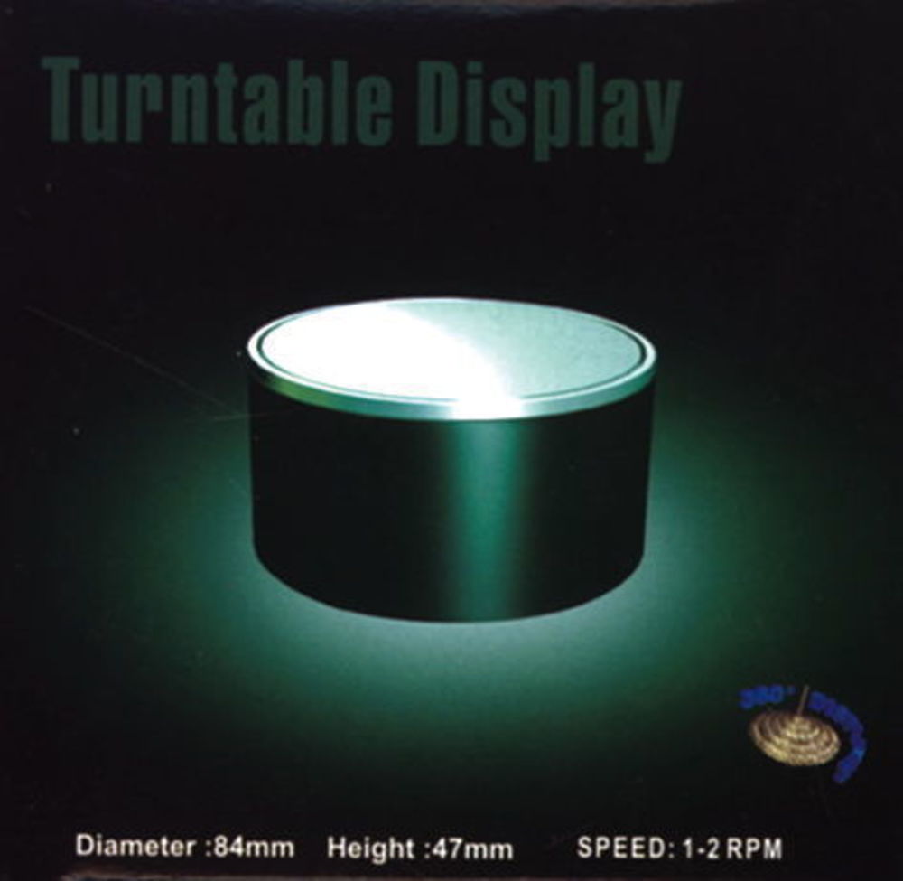 Turntable Display 84 x 47 mm