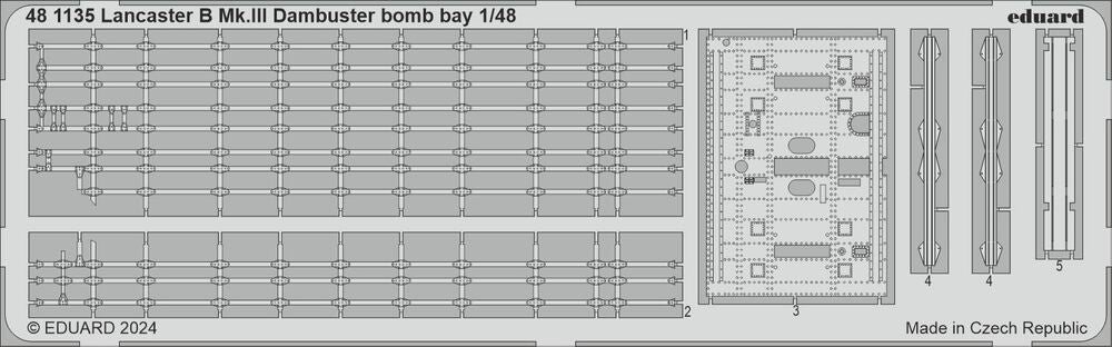 Lancaster B Mk.III Dambuster bomb bay 1/48 HKM