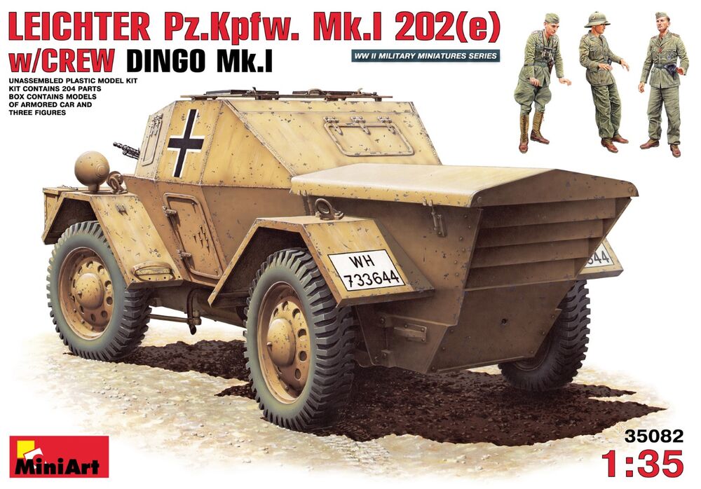 Leichter Pz.Kpfw. MkI 202(e) w/crew