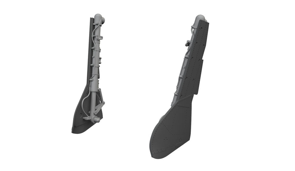 Fw 190D-9 undercarriage legs PRINT for Miniart
