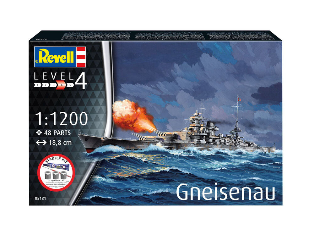 Starter Kit Battleship Gneisenau