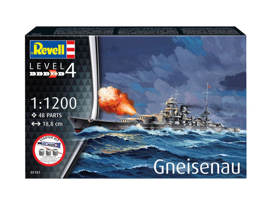 Starter Kit Battleship Gneisenau