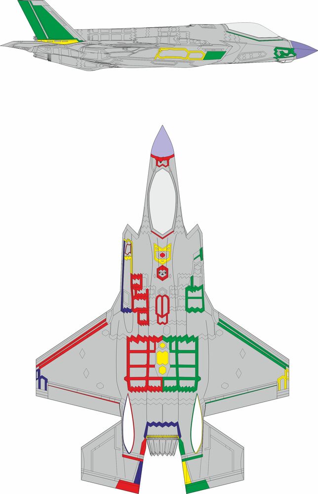 F-35A RAM coating early  REVELL