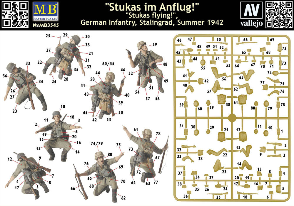 Stukas flying
