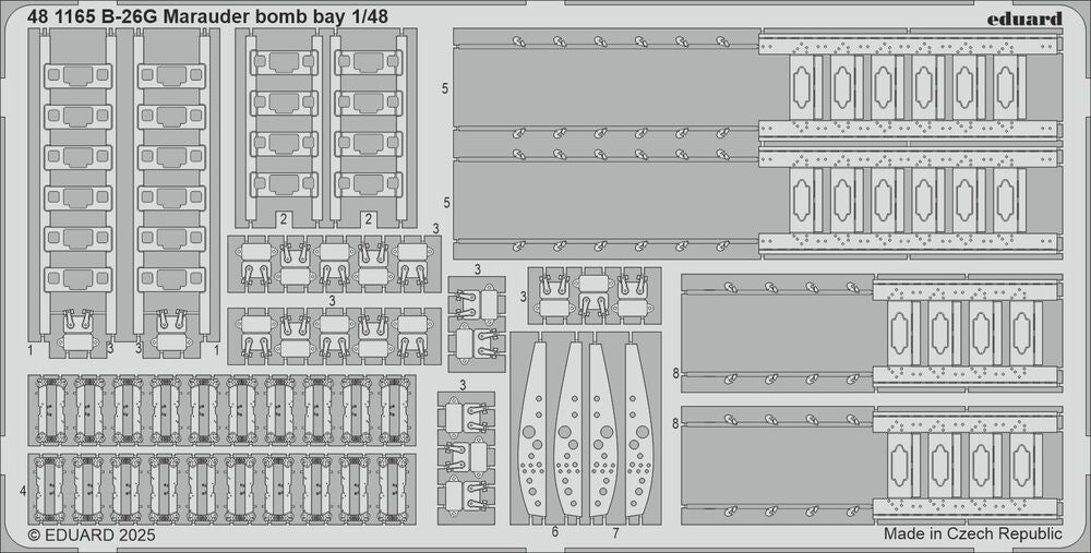 B-26G Marauder bomb bay  ICM
