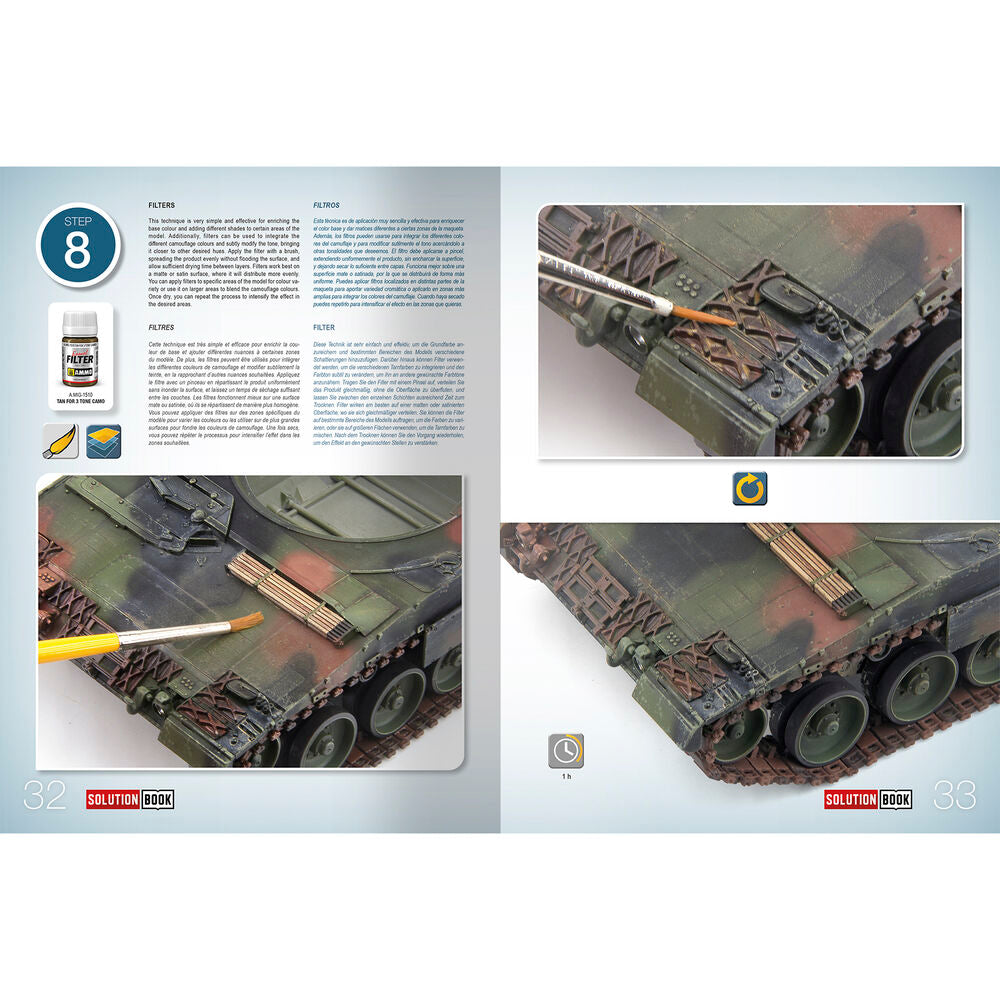SOLUTION BOOK 26 - NATO & BUNDESWEHR Vehicles (English, Castellano, Francais, Deutsch)