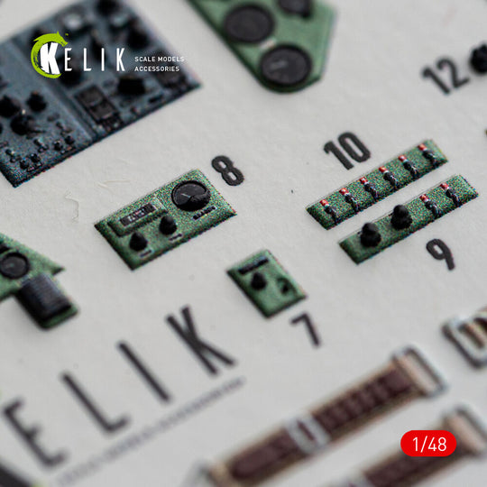 Aichi D3A2 Val - interior 3D decals for Wingsy Kits