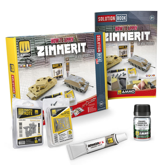 SOLUTION BOX MINI 31 - How to Apply ZIMMERIT in scale