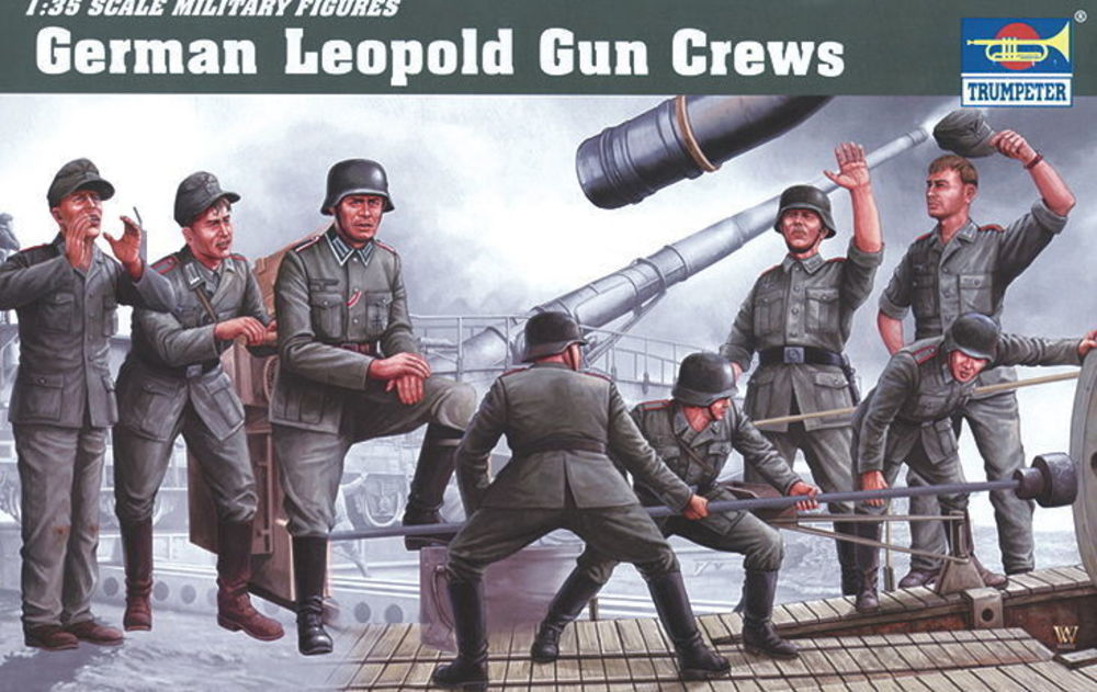 Deutsche Artillerie Besatzung für Leopold