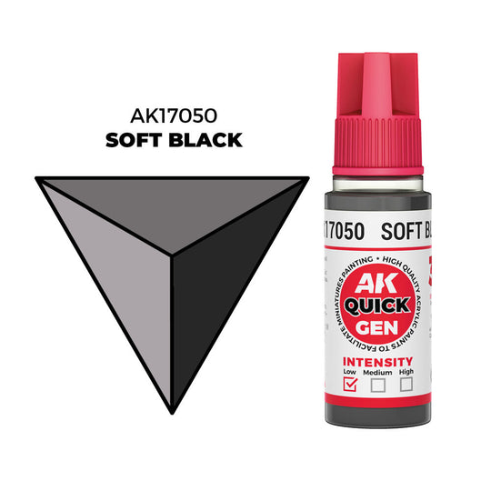 SOFT BLACK 18 ml - QUICK GEN