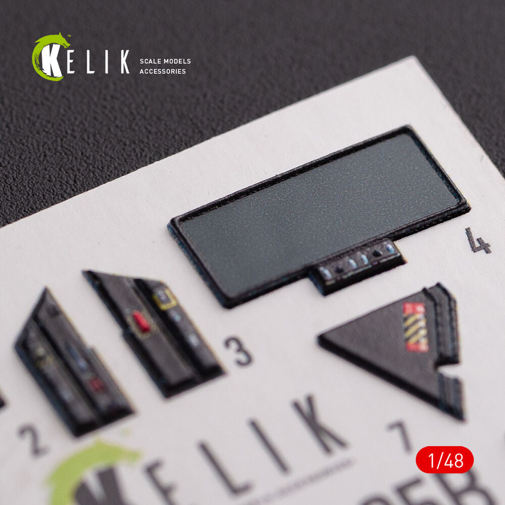 F-35B interior 3D decals for Tamiya kit
