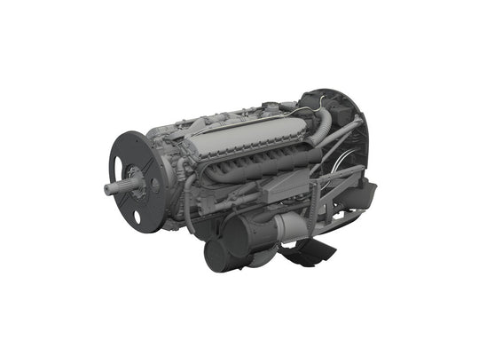 P-40E engine PRINT  EDUARD