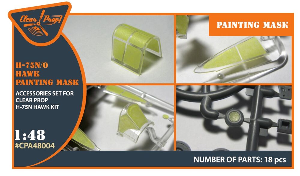 Hawk H-75 N/O for CP kit painting mask for CP kits CP4803/CP4804