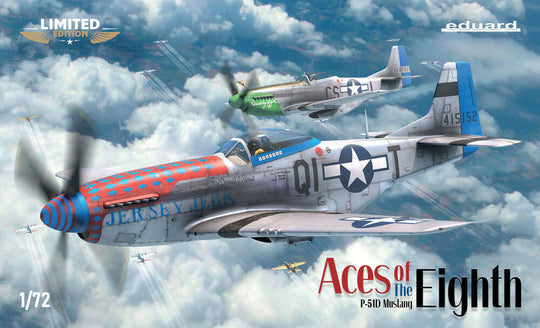 ACES OF THE EIGHTH DUAL COMBO 1/72 EDUARD-LIMITED